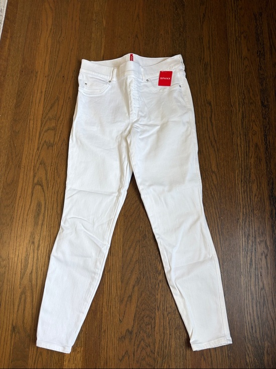 SPANX Denim - NWT SPANX White Skinny Jeans for Women size large